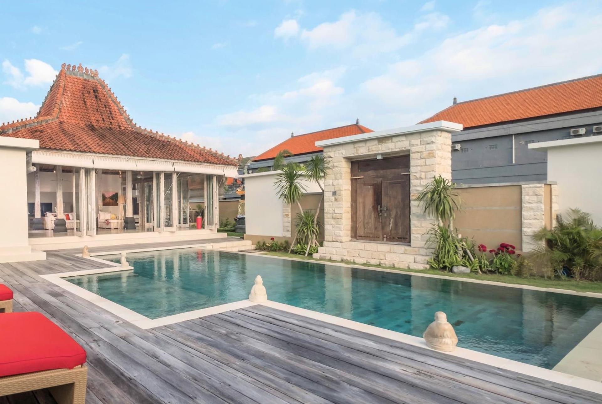 Villa Manggala - 13 Mins Walk To Berawa Beach Canggu Zewnętrze zdjęcie