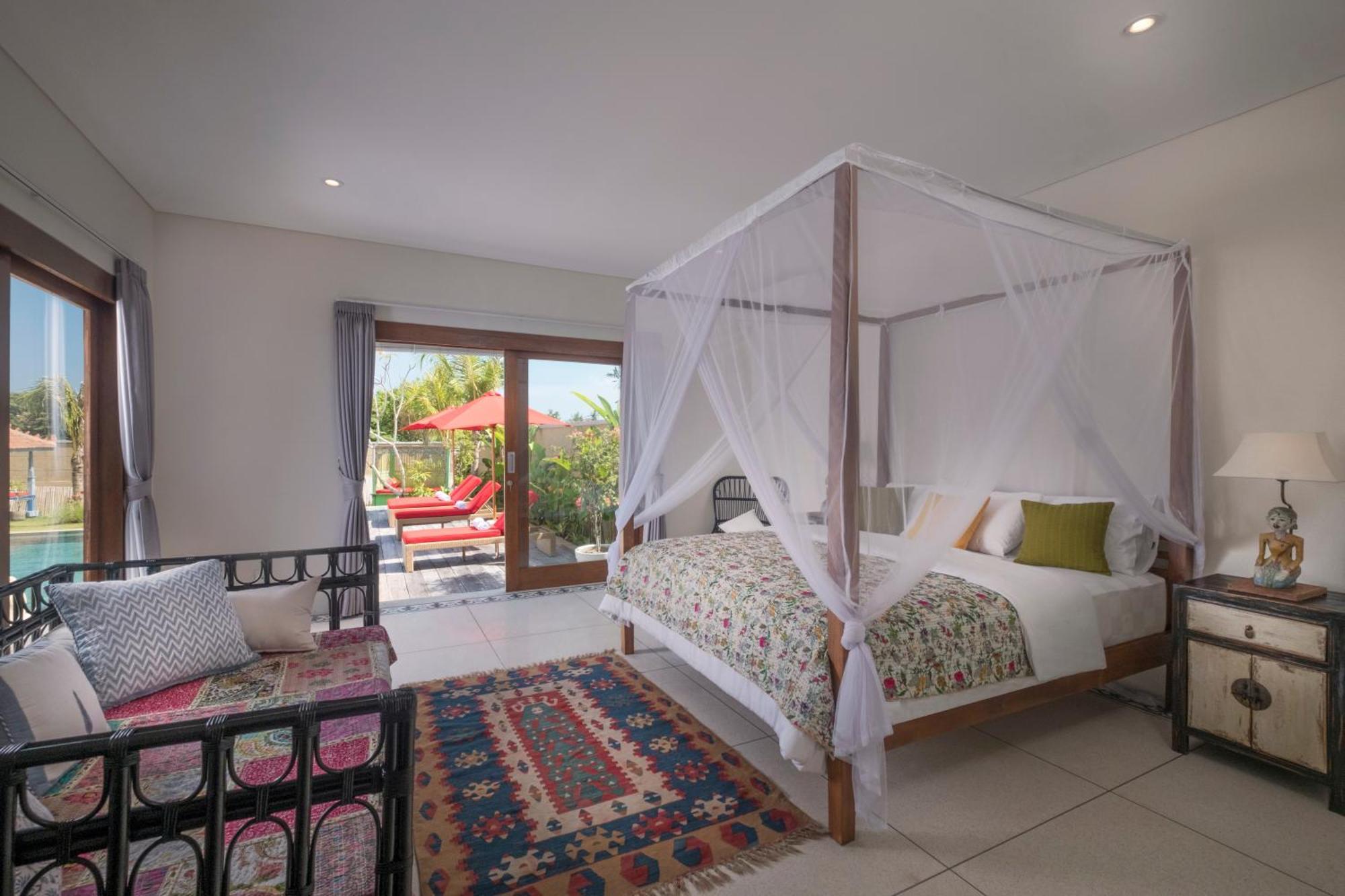 Villa Manggala - 13 Mins Walk To Berawa Beach Canggu Zewnętrze zdjęcie